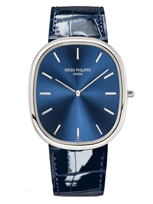 Patek Philippe 5738P-001 Blue Golden Ellipse / Unworn / Complete Box & Papers