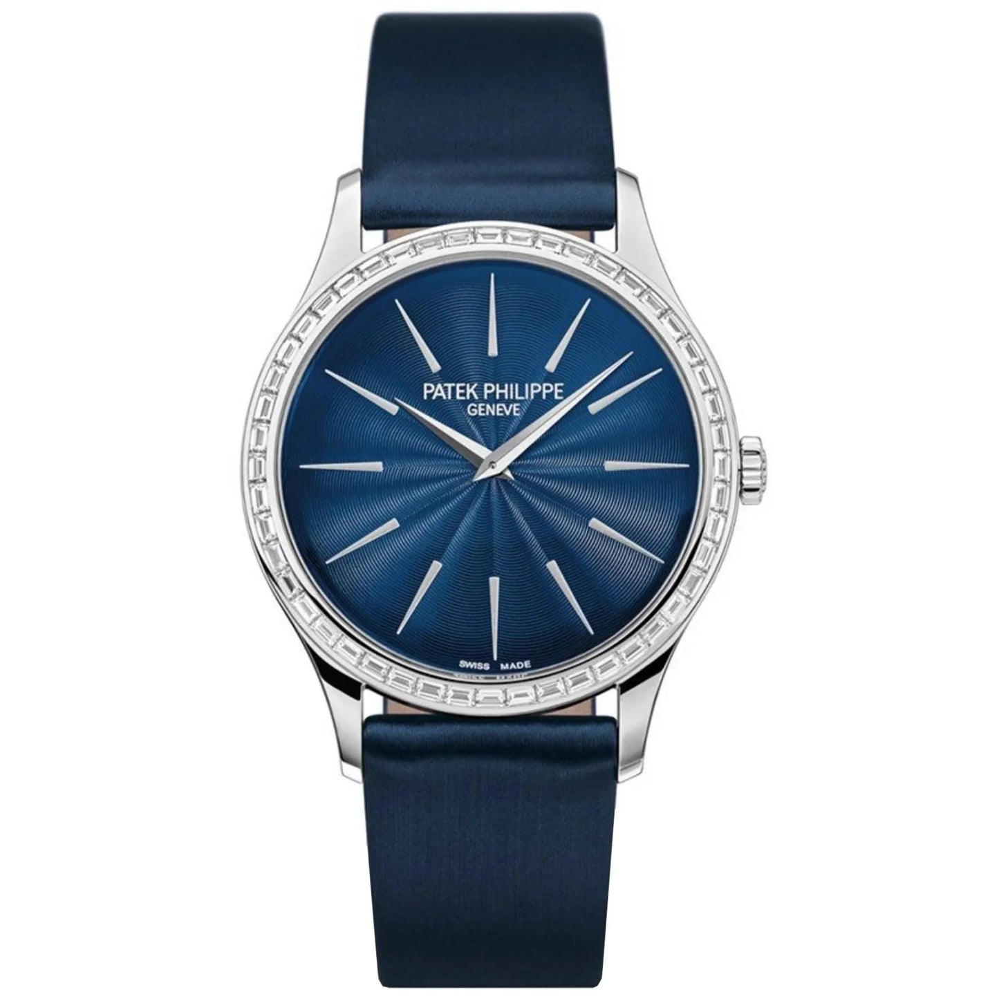 Patek Philippe Calatrava 33mm Night Blue Dial White Gold 4897/300G-001