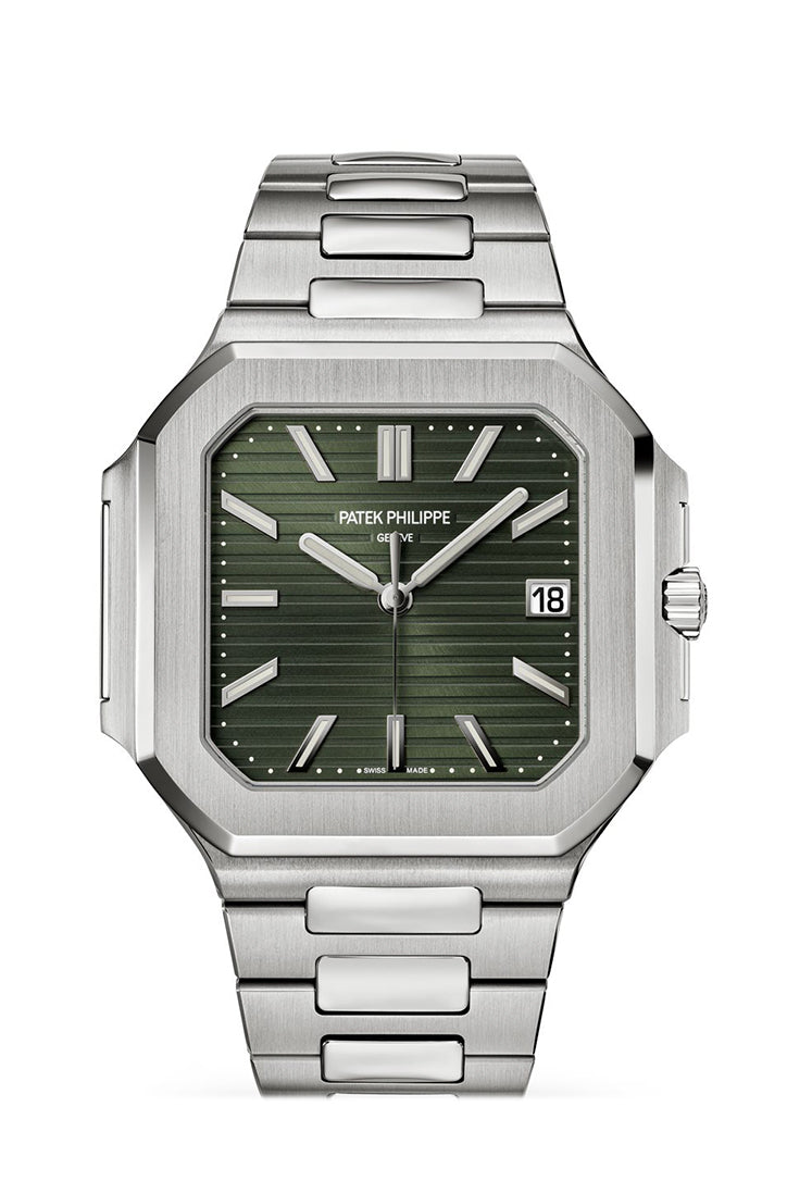 Patek Philippe Cubitus 45mm Olive Green Dial Stainless Steel 5821/1A