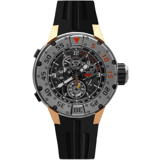 Richard Mille RM25 Manual Winding Tourbillon Chronograph Open-Work Dial