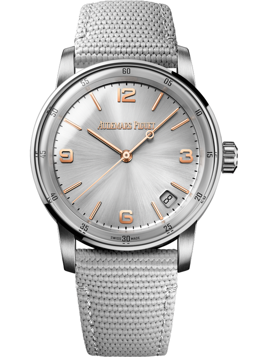 Audemars Piguet Code 11.59 | 15210CR.OO.A008KB.01 | Silver Dial | 18K White & Rose Gold