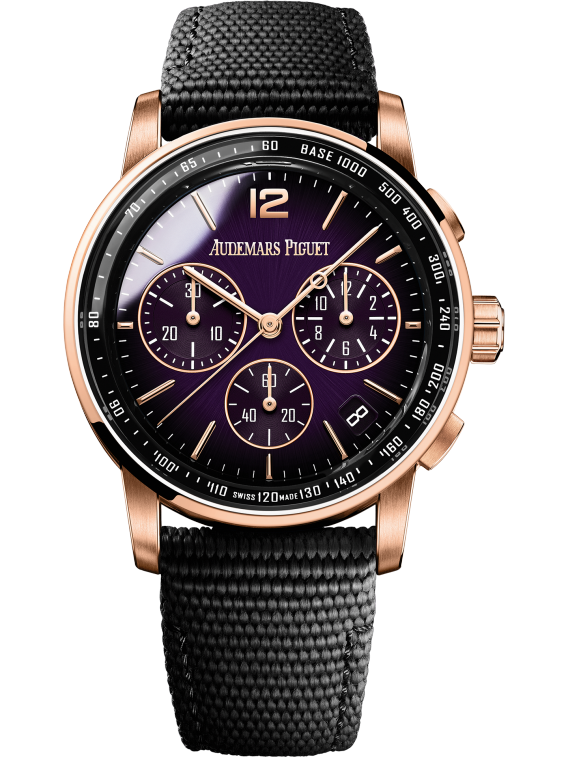 Audemars Piguet Rose Gold Purple Code 11.59 Selfwinding Chronograph  | 26393OR.OO.A002KB.02