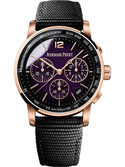 Audemars Piguet Rose Gold Purple Code 11.59 Selfwinding Chronograph  | 26393OR.OO.A002KB.02