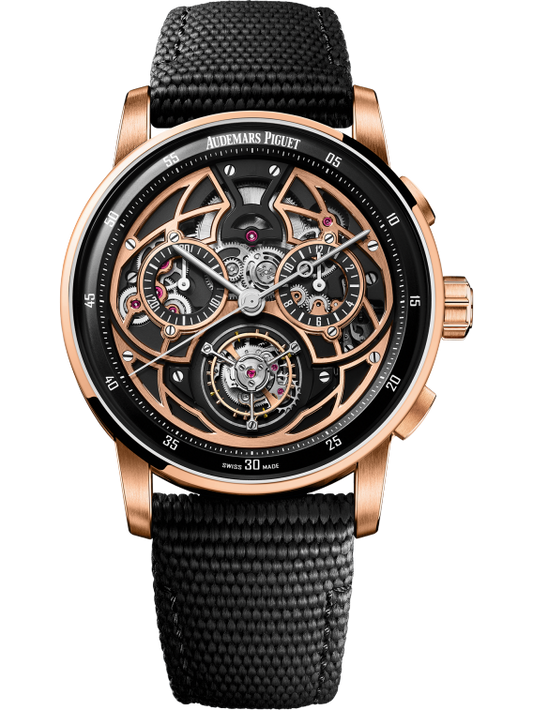 AUDEMARS PIGUET CODE 11.59 SELFWINDING FLYING TOURBILLON CHRONOGRAPH | 26399NR.OO.D002KB.01
