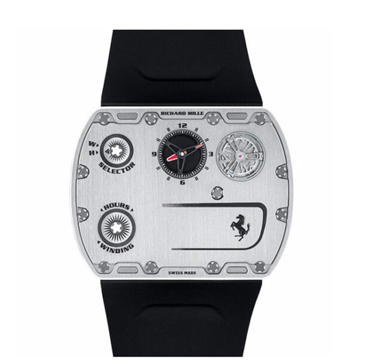 Richard Mille RMUP-01 Limited Edition Ferrari Manual Winding Ultraflat Grey Dial