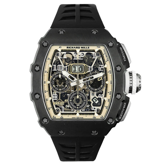 Richard Mille Chronograph RM11-03 "The Last Black Edition" 50mm Openworked Dial