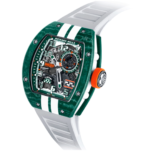 Richard Mille RM29 Le Mans Limited Edition Green Carbon 48mm Openworked Dial