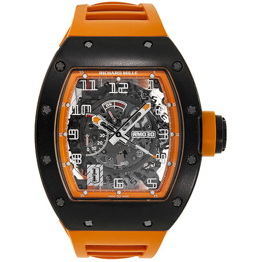 Richard Mille RM030 Black Ceramic Americas Limited Edition 50mm Openworked Dial