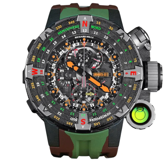 Richard Mille RM25-01 Manual Winding Limited Edition Open - Work Dial