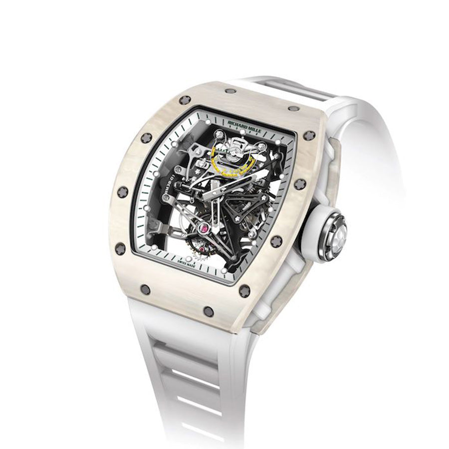 Richard Mille RM38-01 Manual Winding Tourbillon Bubba Watson 50mm Open-Work Dial