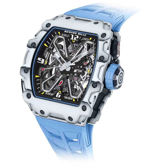 Richard Mille Rafael Nadal RM35-03 Automatic Winding Carbon Fibre Quartz 50mm Openworked Dial