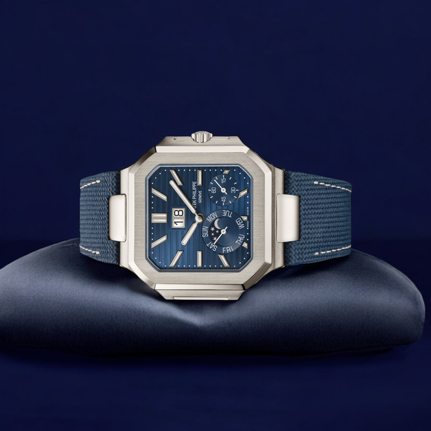 Patek Philippe - Geneve Cubitus - Blue Dial - 5822P-001 - 2025