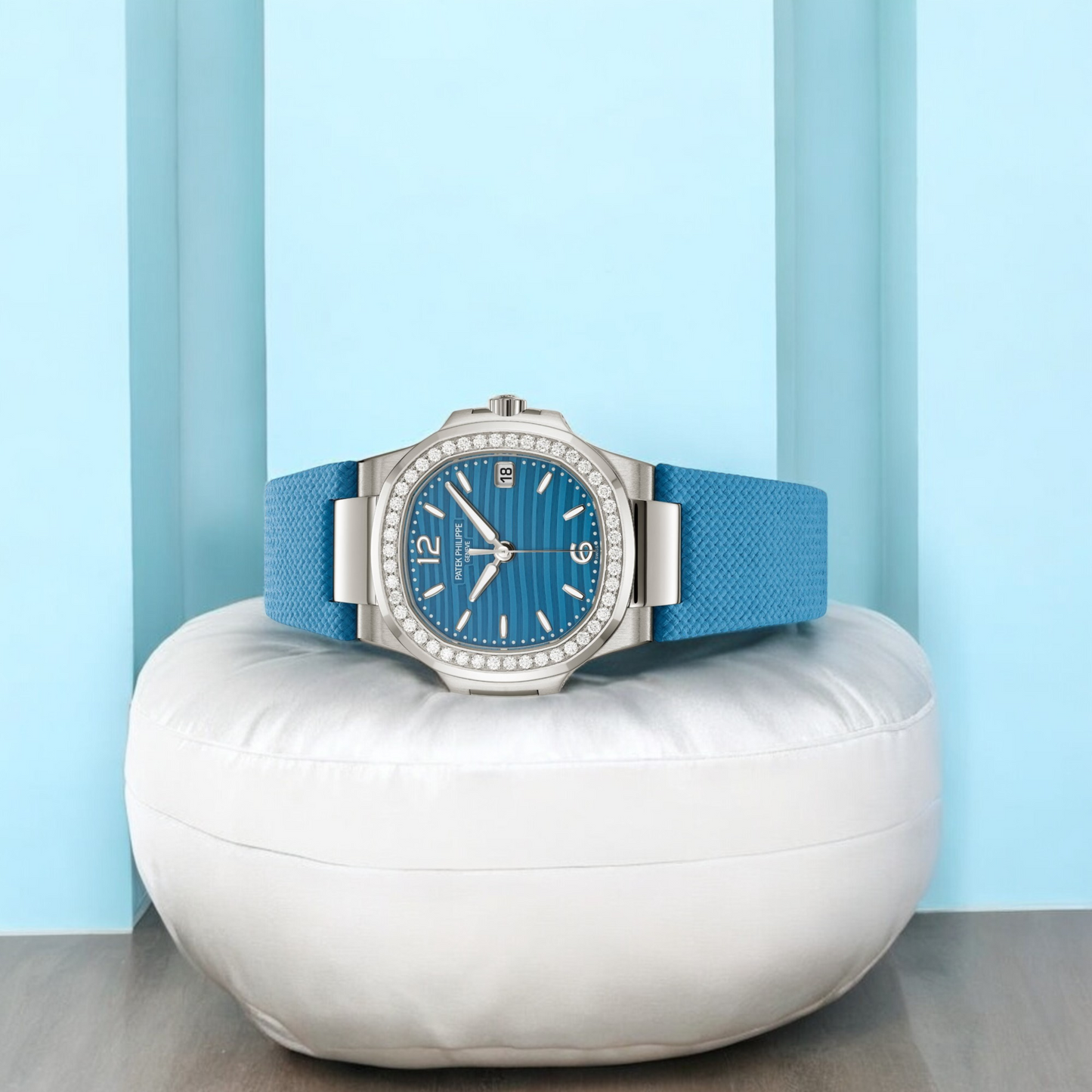 Patek Philippe - Geneve Nautilus - Azure Blue Dial - 7010G-013 - 2025