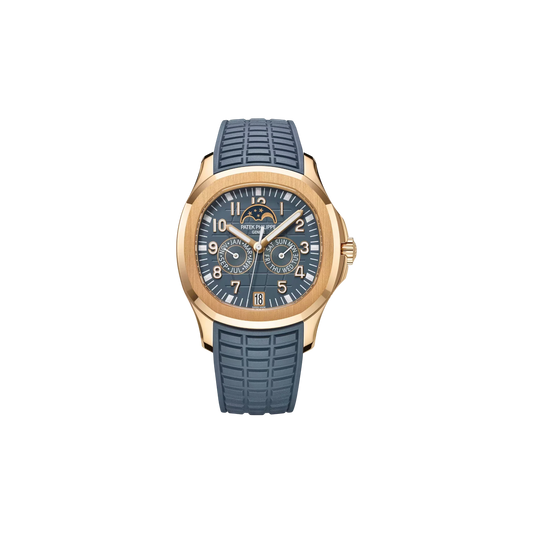 Patek Philippe - Annual Calendar Moon Phases - Opaline Blue-Gray Dial - 5261R-001 - 2025