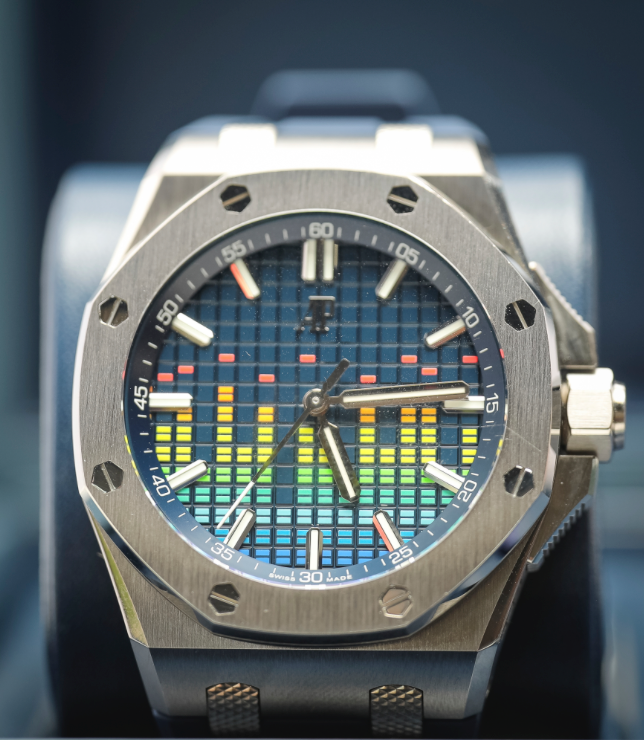 Audemars Piguet Royal Oak Offshore 43mm Blue Dial Titanium 15600TI.OO.A343CA.01