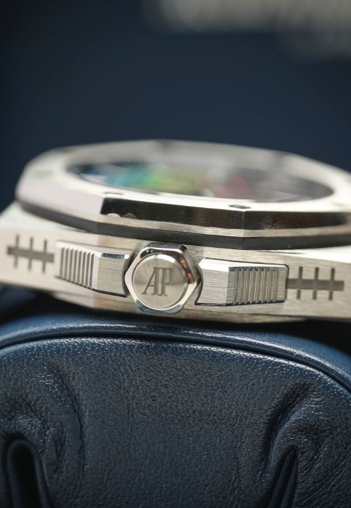 Audemars Piguet Royal Oak Offshore 43mm Blue Dial Titanium 15600TI.OO.A343CA.01