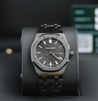 Audemars Piguet Royal Oak 34mm Black Dial Black Ceramic 77350CE.OO.1266CE.01.A