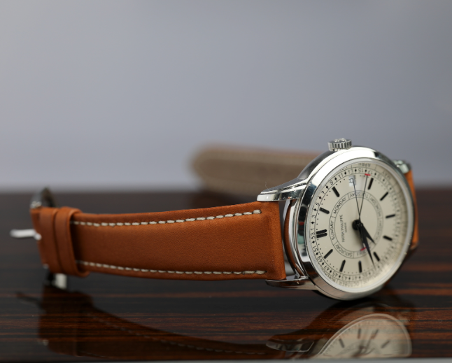 Patek Philippe Complications Silver Opaline Dial Steel Case   Strap 40 mm 5212A-001