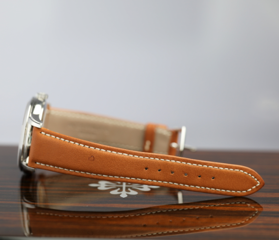 Patek Philippe Complications Silver Opaline Dial Steel Case   Strap 40 mm 5212A-001