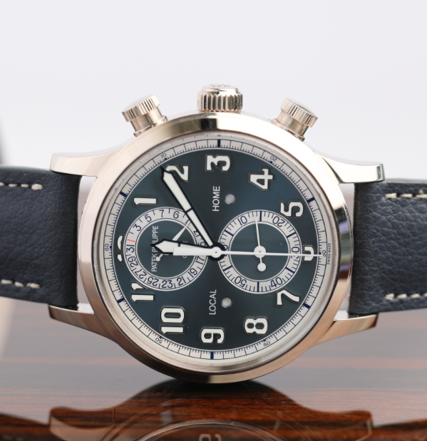 Patek Philippe 5924G-001 Complications 42mm Blue Gray Dial White Gold