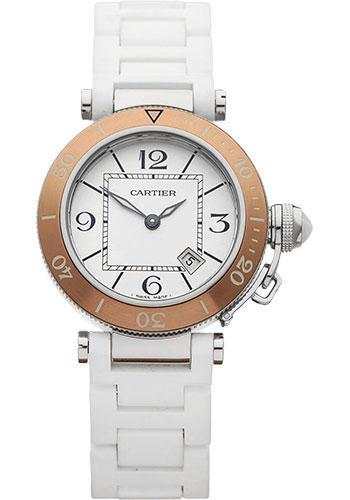 Cartier Lady Seatimer Pasha Watch W3140001