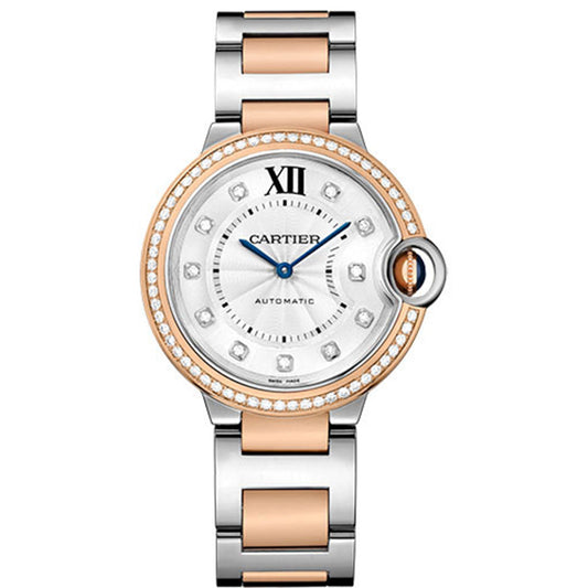 Cartier Ballon Bleu De Cartier 36mm W3BB0004 Silver Dial