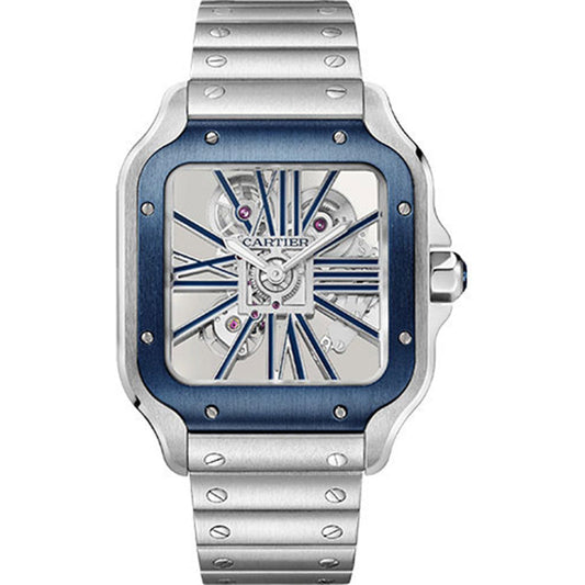 Cartier Santos de Cartier 40 mm Openworked Dial WHSA0026