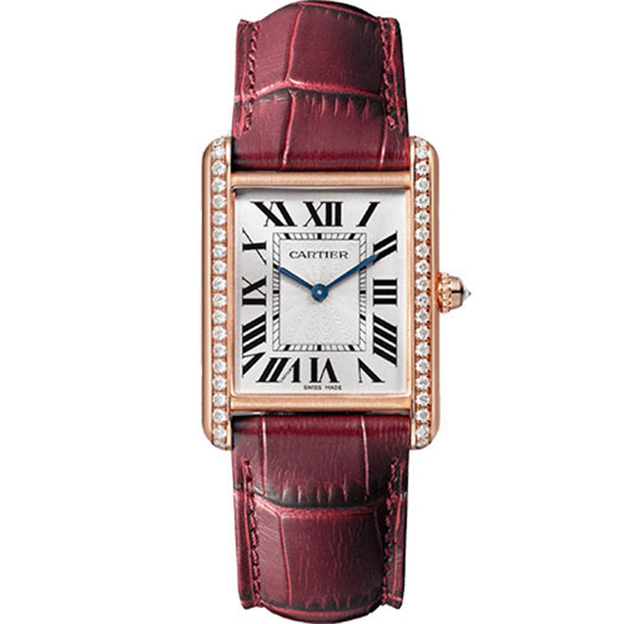 Cartier Tank Louis 34mm Silver Grained Dial WJTA0038