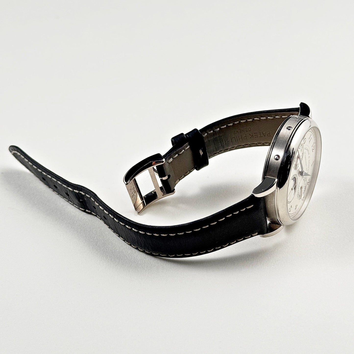 A. Lange & Söhne 1815 Annual Calendar 238.026E White Gold Silver Dial Moon Phase