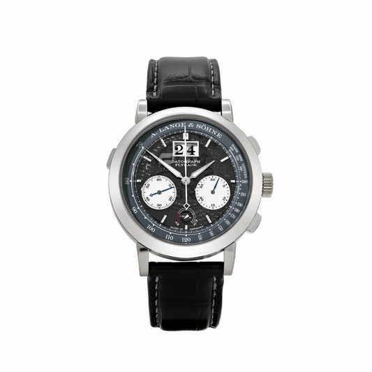 A. Lange & Söhne Datograph 405.034 Up/Down "Lumen" Platinum Black Dial