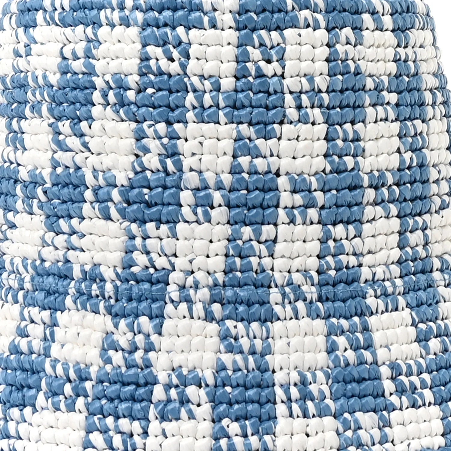 Yarn Raffia Effect Crochet Triangle Bucket Hat S Celeste