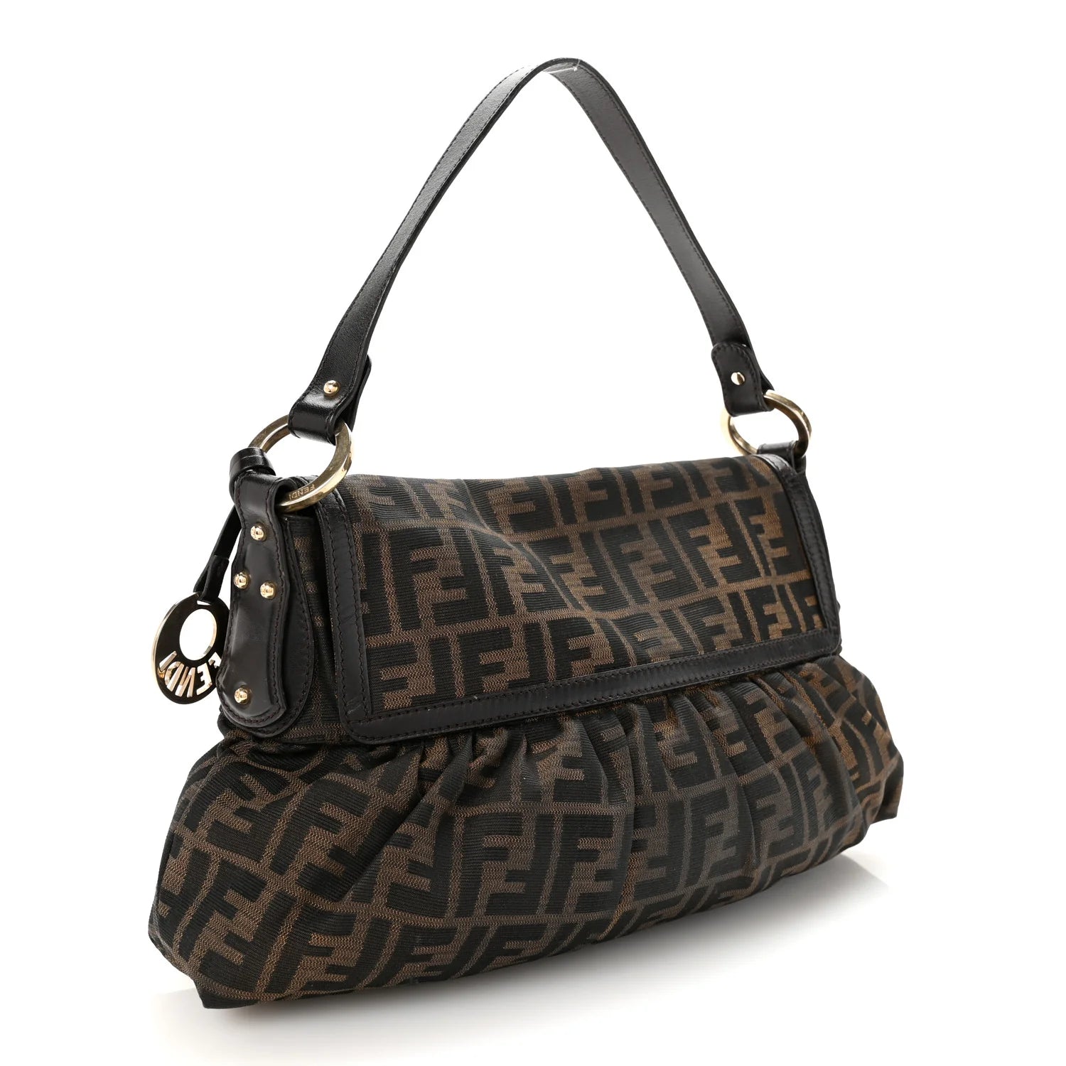 Zucca Medium Chef Shoulder Bag Tobacco