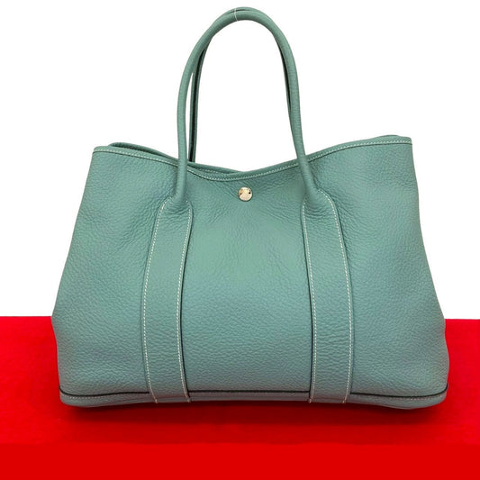 Hermes Garden Party Negonda Leather Tote Bag