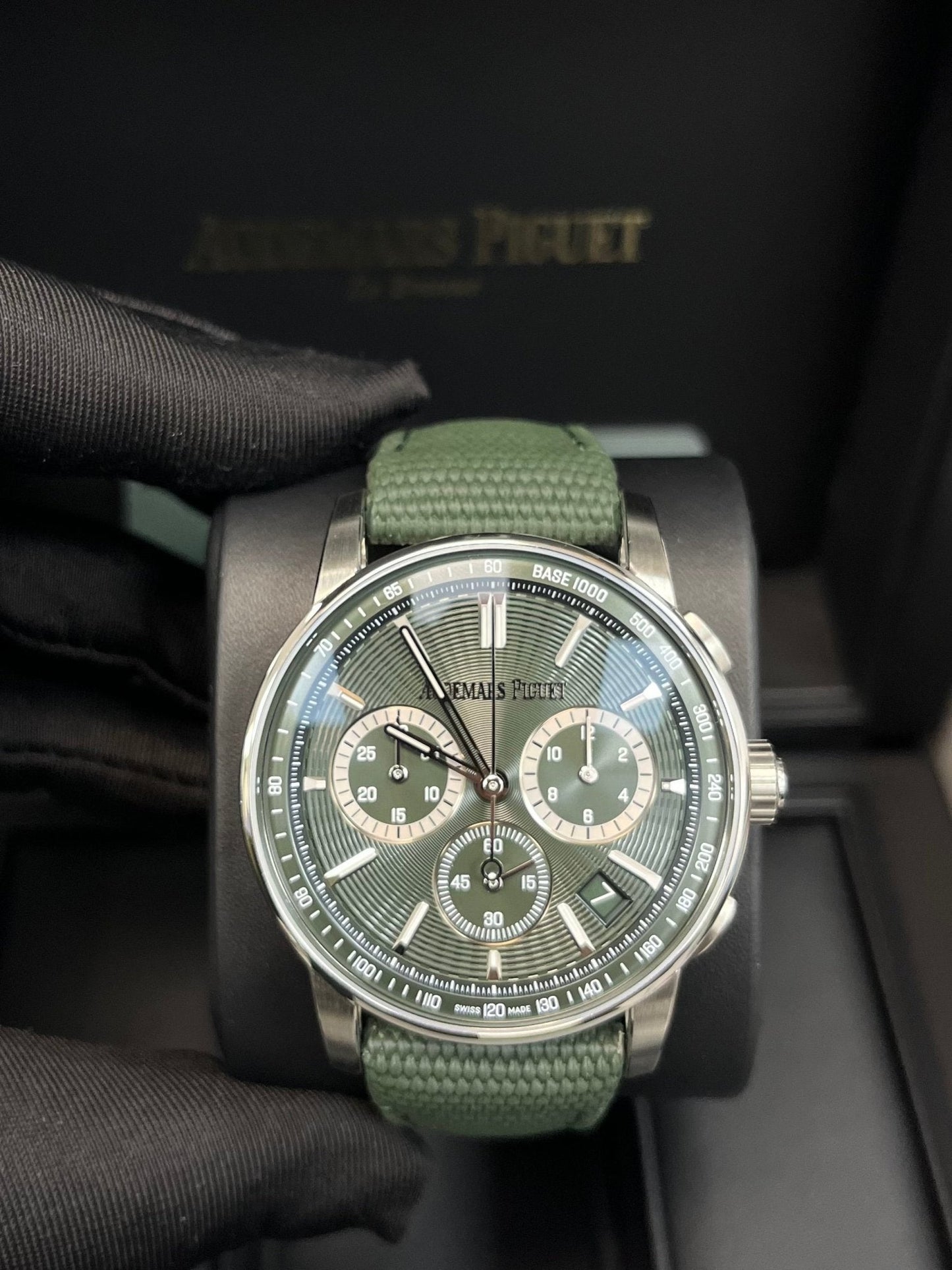 Audemars Piguet Code 11.59 Green Code Selfwinding Chronograph 41mm 26393ST.OO.A056KB.01
