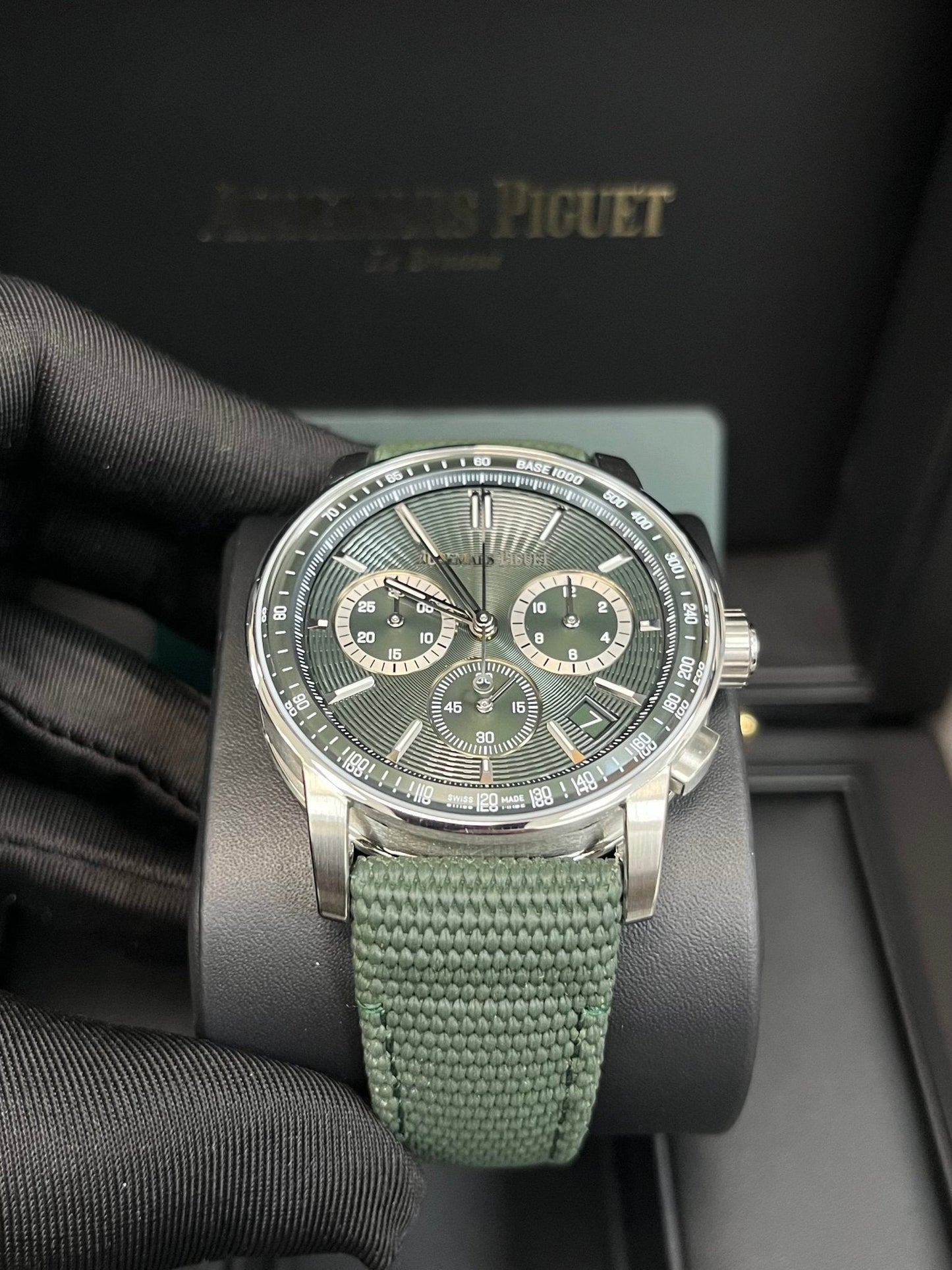 Audemars Piguet Code 11.59 Green Code Selfwinding Chronograph 41mm 26393ST.OO.A056KB.01