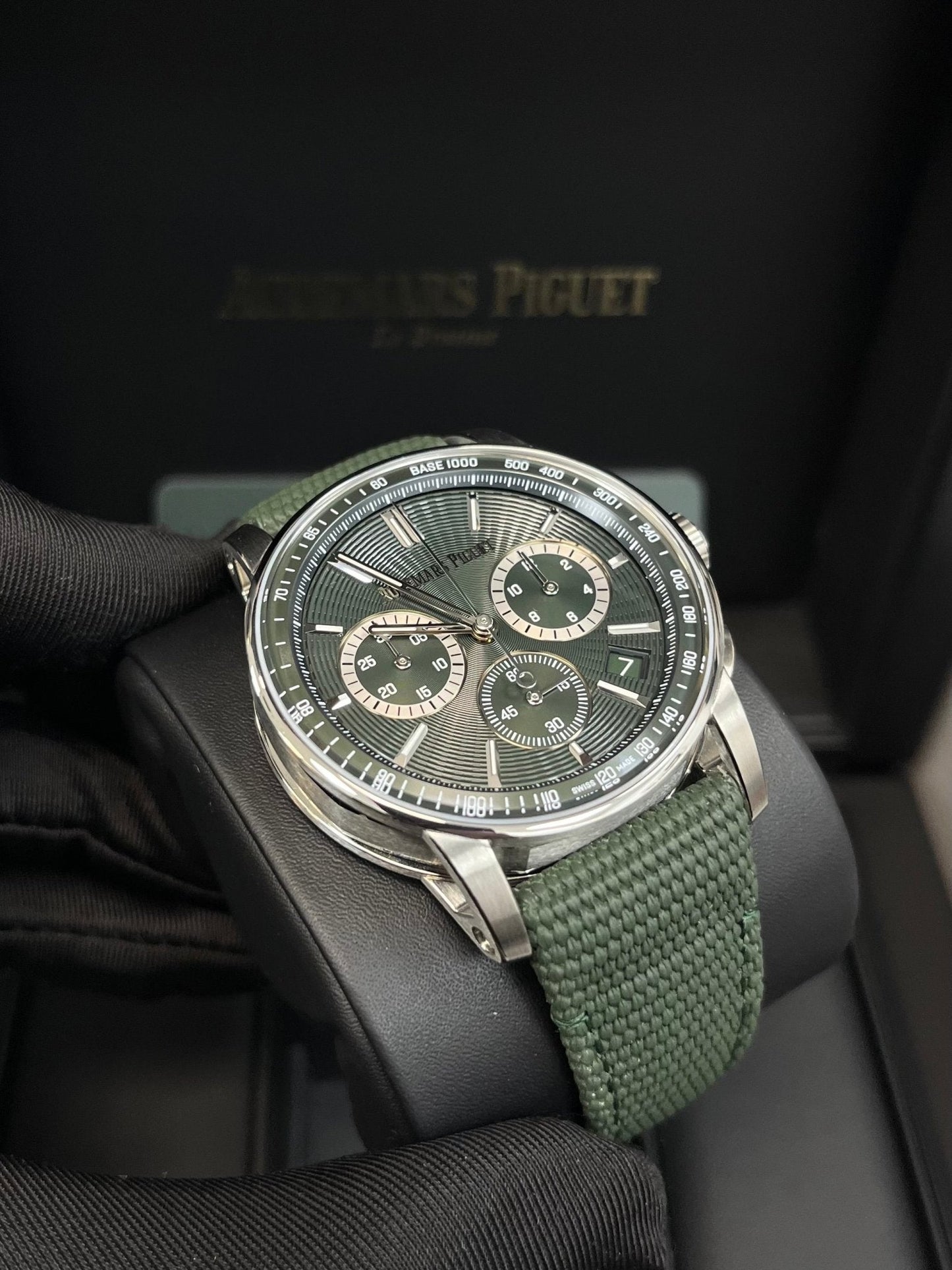 Audemars Piguet Code 11.59 Green Code Selfwinding Chronograph 41mm 26393ST.OO.A056KB.01