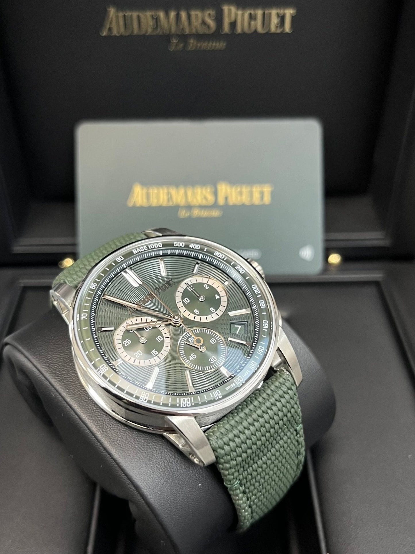 Audemars Piguet Code 11.59 Green Code Selfwinding Chronograph 41mm 26393ST.OO.A056KB.01