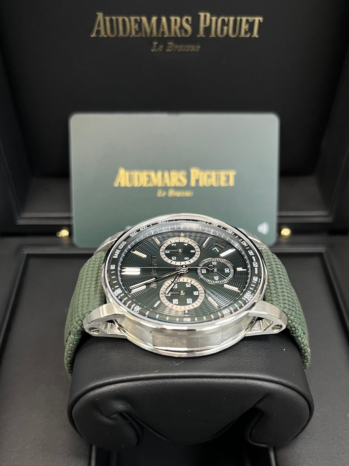 Audemars Piguet Code 11.59 Green Code Selfwinding Chronograph 41mm 26393ST.OO.A056KB.01