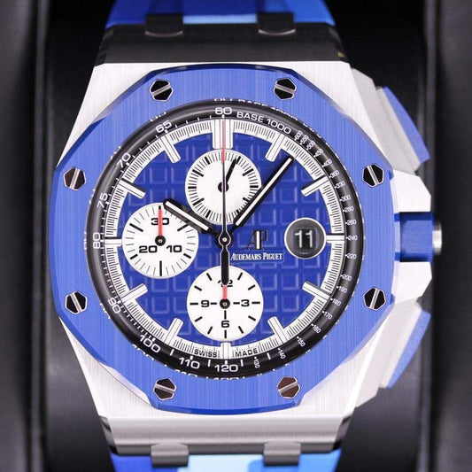 Audemars Piguet Limited Edition Royal Oak Offshore Chronograph 44mm 26400SO Blue Dial Pre-Owned