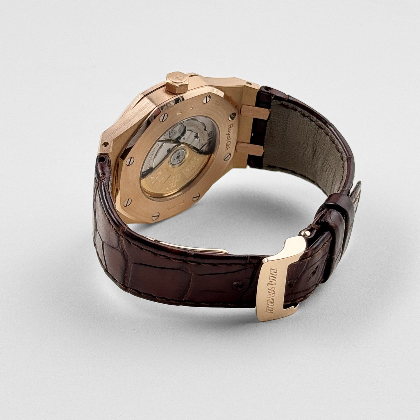 Audemars Piguet Royal Oak 15400OR.OO.D088CR.01 Selfwinding Rose Gold Silver Dial