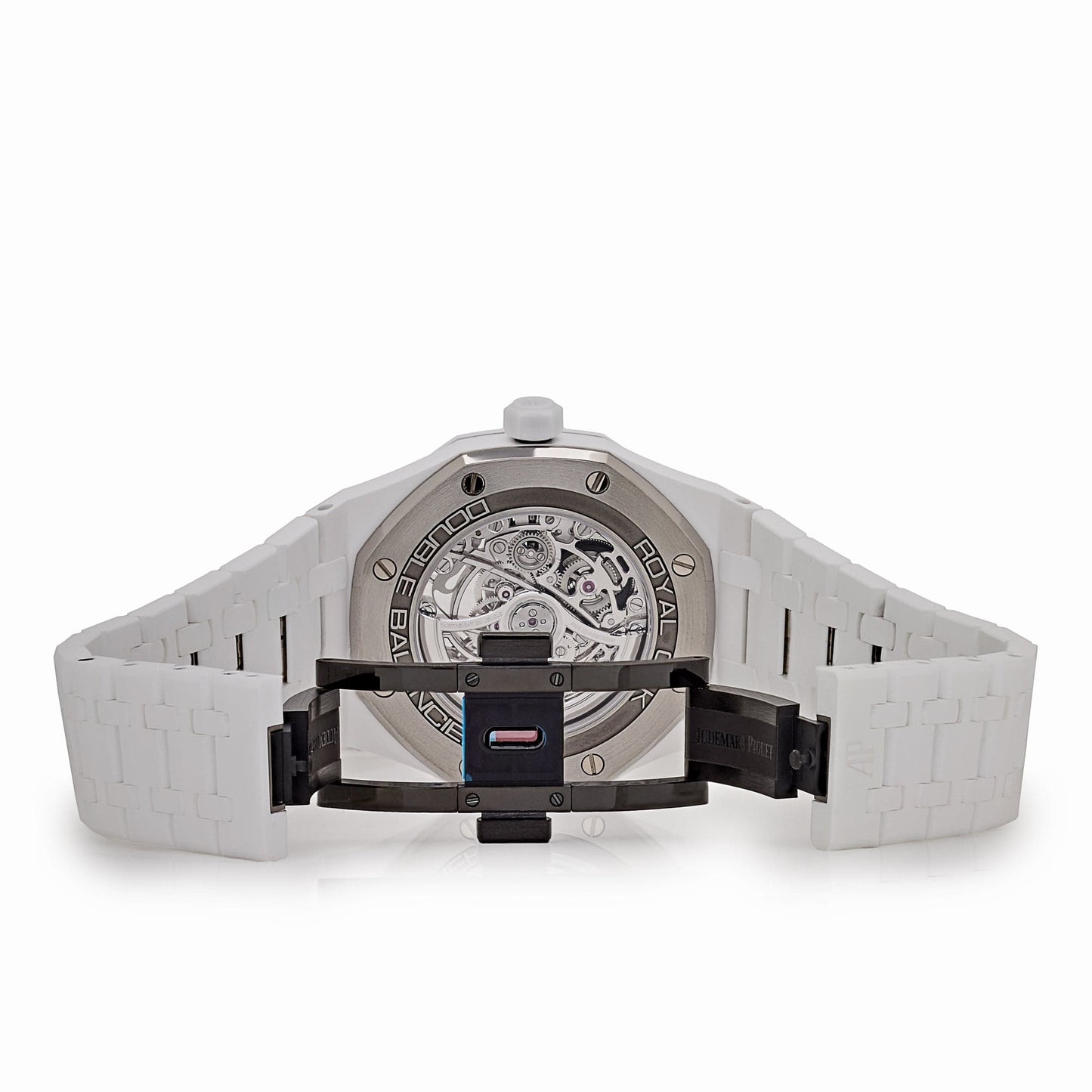 Audemars Piguet Royal Oak 15416CB.OO.1225CB.01 Double Balance Wheel Openworked White Ceramic Limited Edition of 30