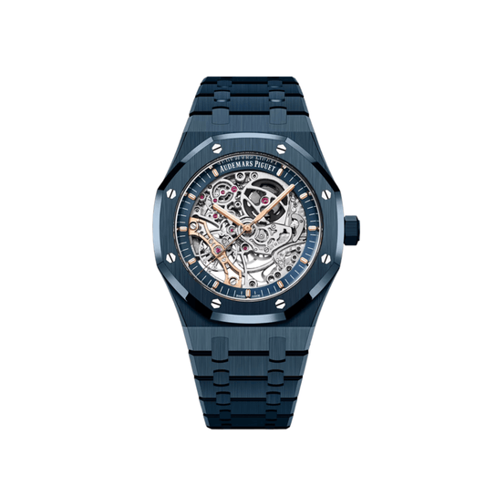 Audemars Piguet Royal Oak 15416CD.OO.1225CD.01 Double Balance Wheel Openworked Bleu Nuit Nuage 50 Ceramic (2025)