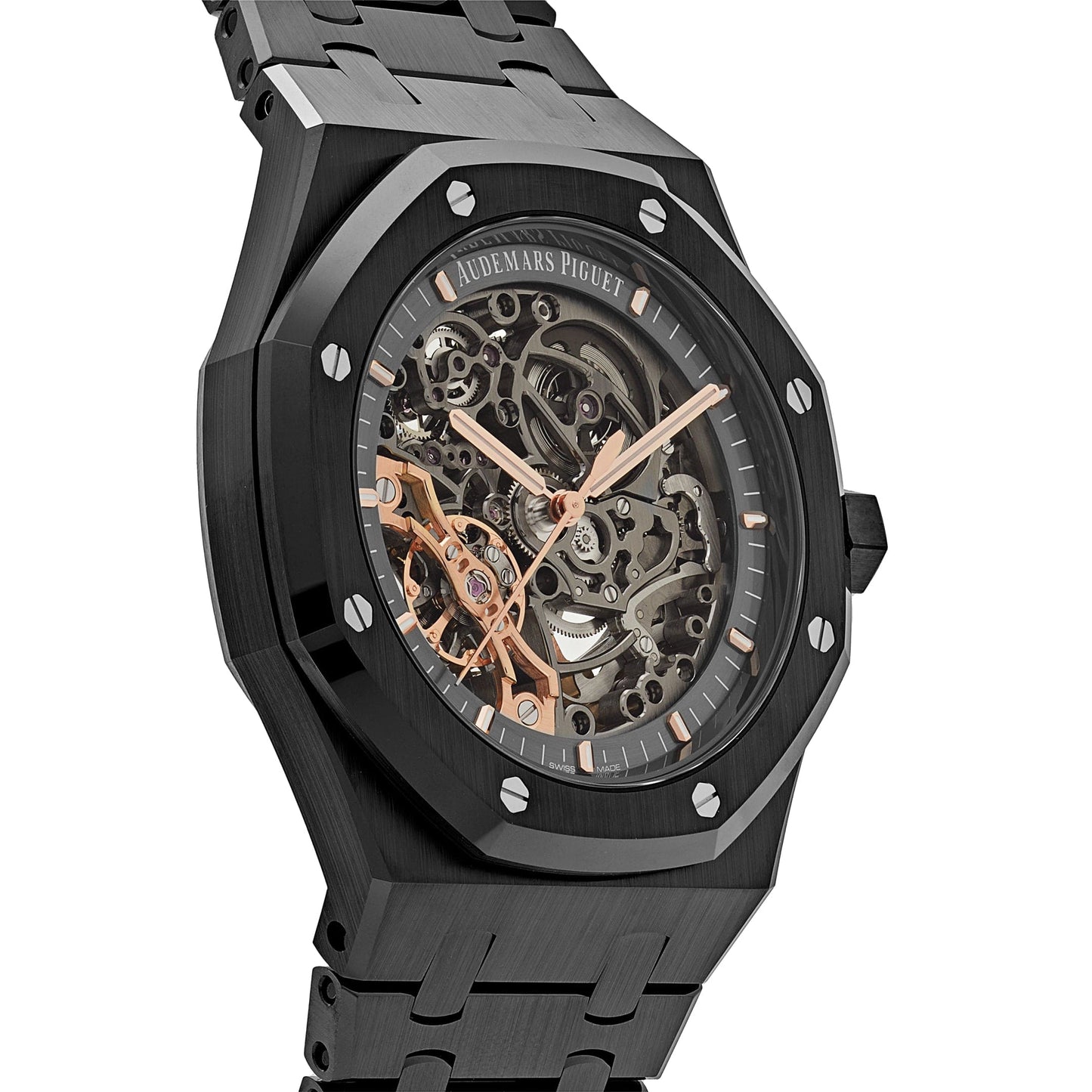 Audemars Piguet Royal Oak 15416CE.OO.1225CE.01 Double Balance Wheel Openworked Black Ceramic (2020)