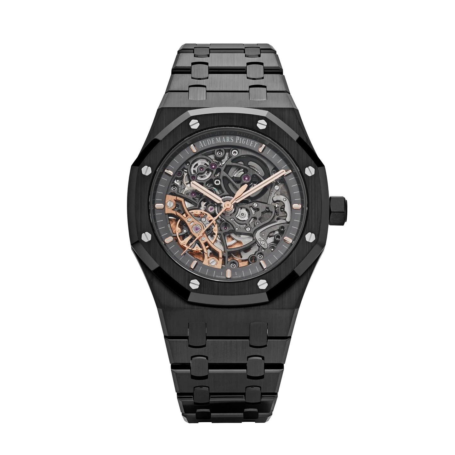 Audemars Piguet Royal Oak 15416CE.OO.1225CE.01 Double Balance Wheel Openworked Black Ceramic (2020)