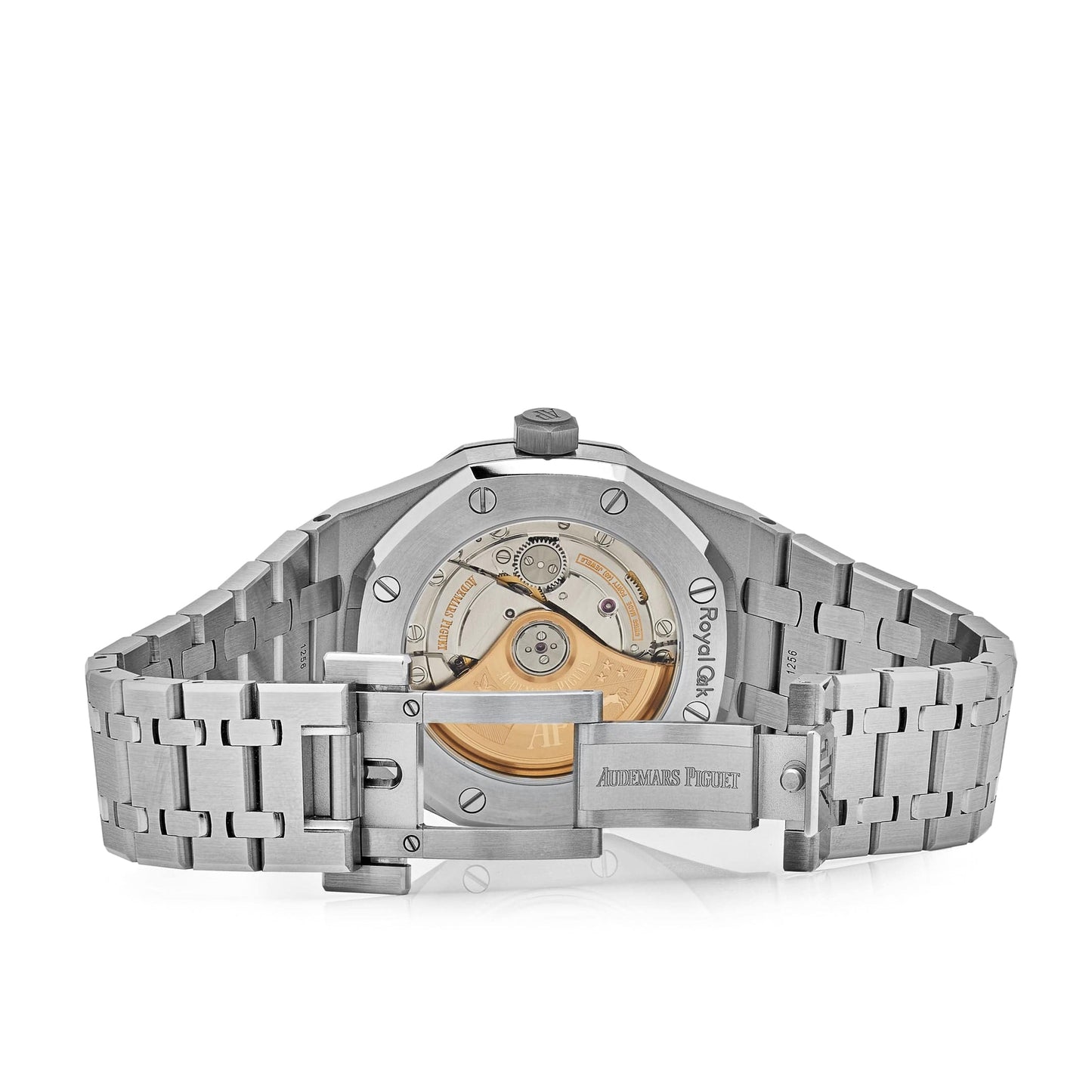 Audemars Piguet Royal Oak 15451ST.ZZ.1256ST.02 Stainless Steel Grey Dial Diamond Bezel