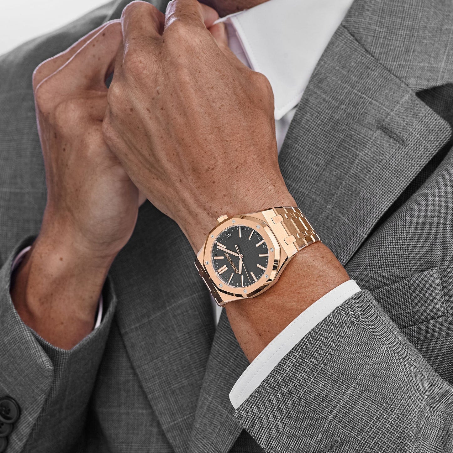 Audemars Piguet Royal Oak 15510OR.OO.1320OR.04 Rose Gold Black Dial (2025)