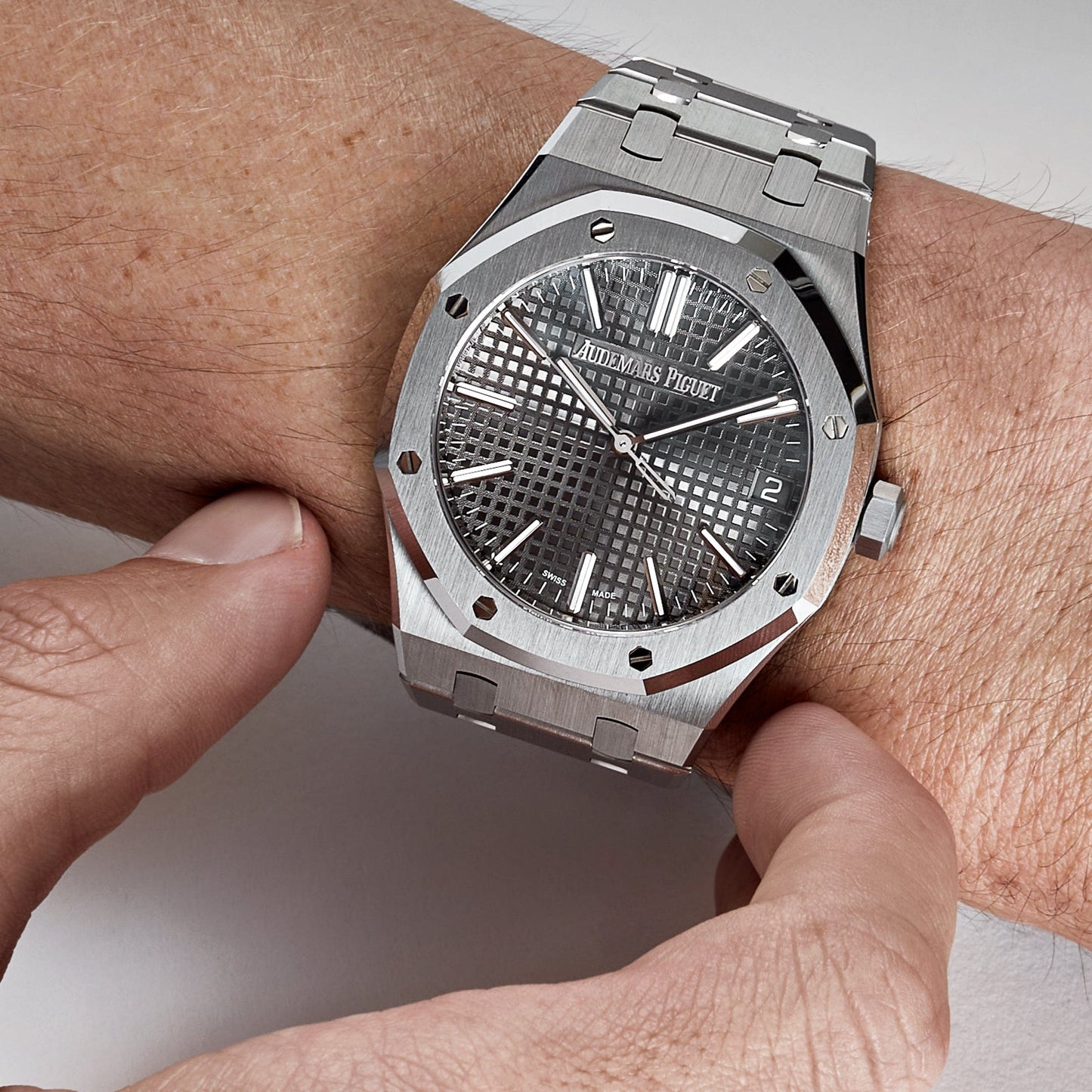 Audemars Piguet Royal Oak 15510ST.OO.1320ST.05 '50th Anniversary' Stainless Steel Grey Dial