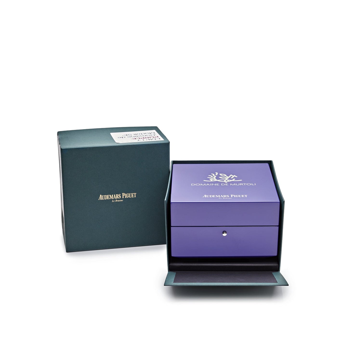 Audemars Piguet Royal Oak 15551BC.ZZ.1356BC.02 White Gold Purple Dial Diamond Bezel Special Edition