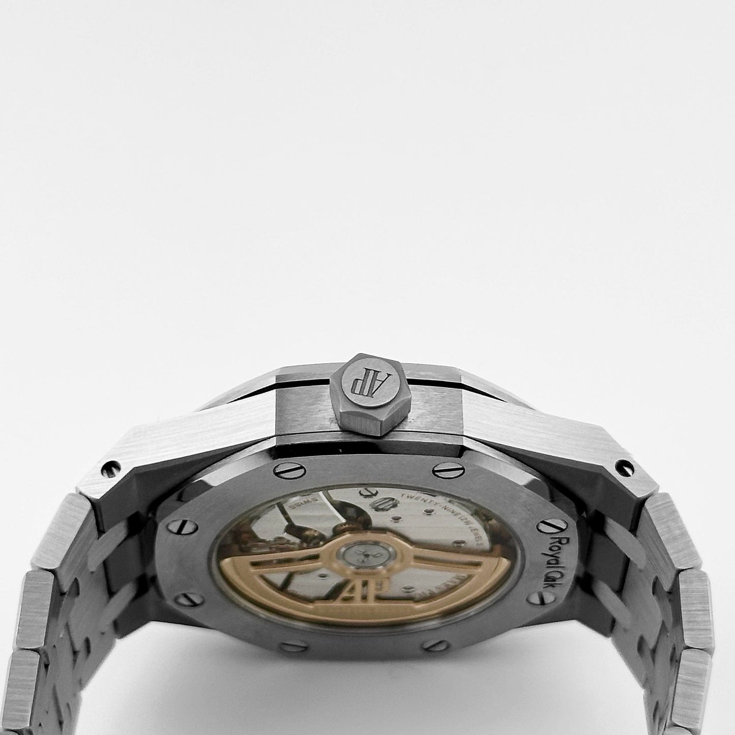 Audemars Piguet Royal Oak 15551ST.ZZ.1356ST.04 Selfwinding Stainless Steel Ice Blue Dial Diamond Bezel (2024)