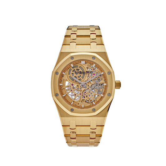 Audemars Piguet Royal Oak 16204BA.OO.1240BA.01 Jumbo Extra-Thin Yellow Gold Openworked (2025)
